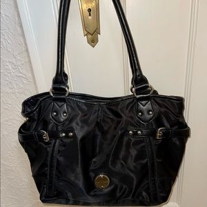 Black Franco Sarto Handbag, EUC